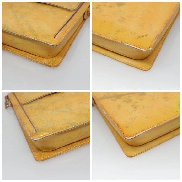 LOUIS VUITTON Monogram Vernis Motto Accessory Pouch Gris M91030 LV Auth 131944 - Picture 15 of 15